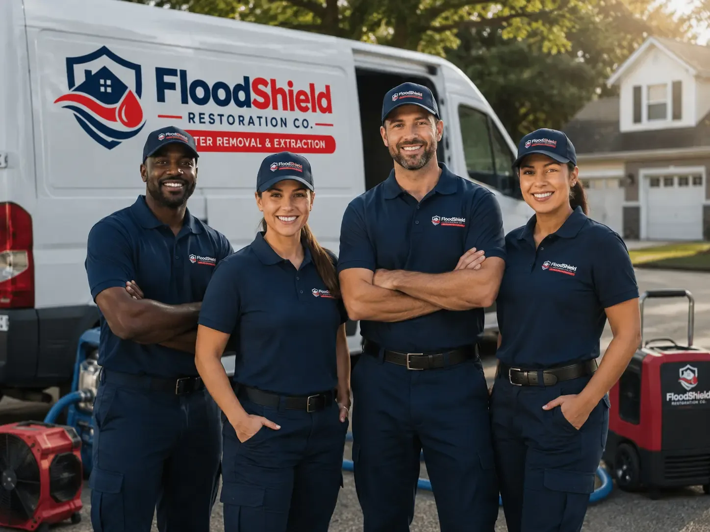 Flood Damage Restoration company in Warden, WA