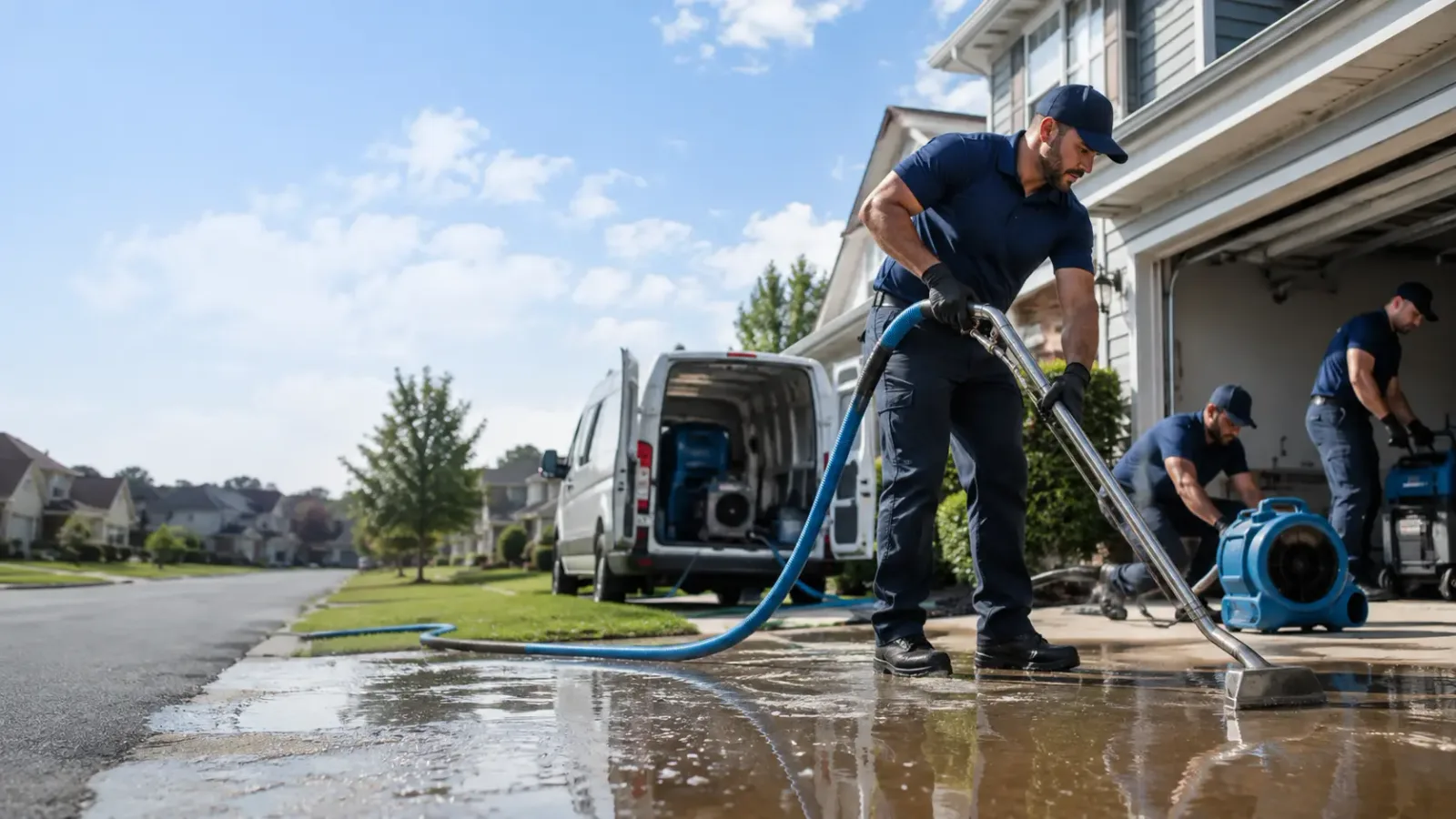 Flood Damage Restoration in Warden, WA